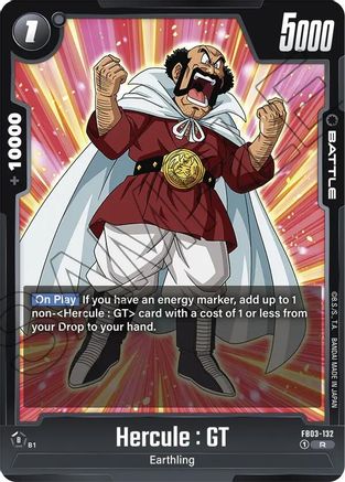 Hercule : GT (FB03-132) [Raging Roar] Foil - Deck Out Gaming