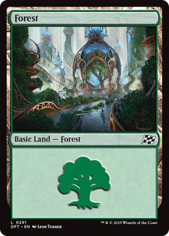 Forest (0291) (291) [Aetherdrift] - Deck Out Gaming