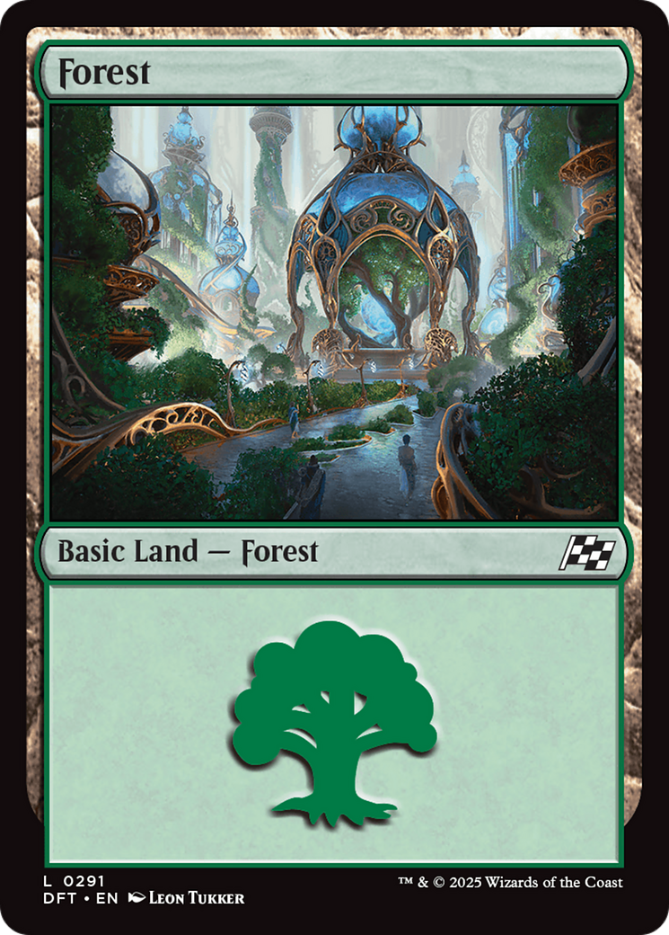 Forest (0291) (291) [Aetherdrift] - Deck Out Gaming
