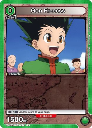 Gon Freecss (075) (UE02ST/HTR-1-075) [Hunter x Hunter Starter Deck]