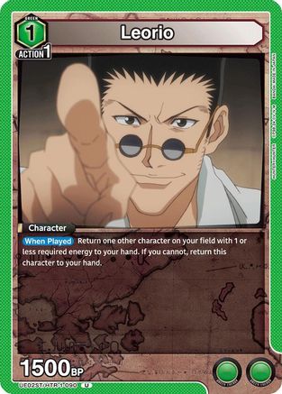 Leorio (090) (UE02ST/HTR-1-090) [Hunter x Hunter Starter Deck]