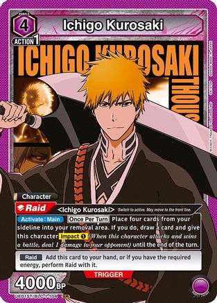 Ichigo Kurosaki (104) (UE01ST/BLC-1-104) [BLEACH: Thousand-Year Blood War Starter Deck] Foil - Deck Out Gaming