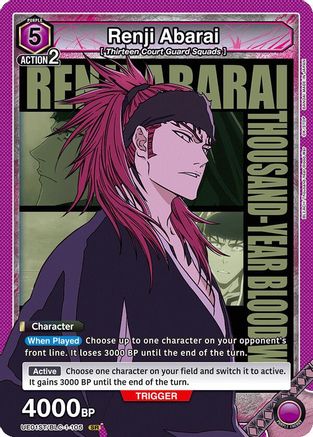 Renji Abarai (105) (UE01ST/BLC-1-105) [BLEACH: Thousand-Year Blood War Starter Deck] Foil