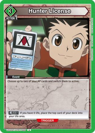 Hunter License (UE02ST/HTR-1-099) [Hunter x Hunter Starter Deck] - Deck Out Gaming