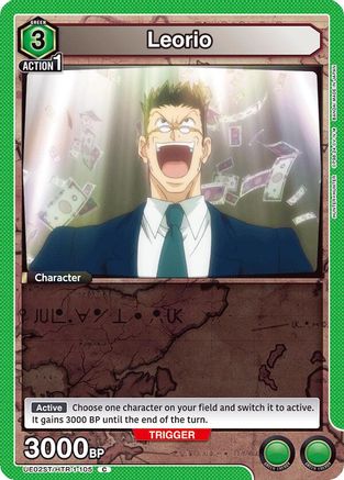 Leorio (105) (UE02ST/HTR-1-105) [Hunter x Hunter Starter Deck]