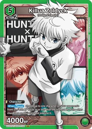 Killua Zoldyck (106) (UE02ST/HTR-1-106) [Hunter x Hunter Starter Deck] Foil - Deck Out Gaming