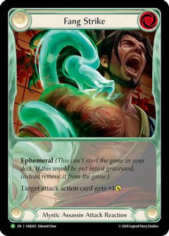 Fang Strike - FAB243 (FAB243) [Flesh and Blood: Promo Cards] Cold Foil - Deck Out Gaming