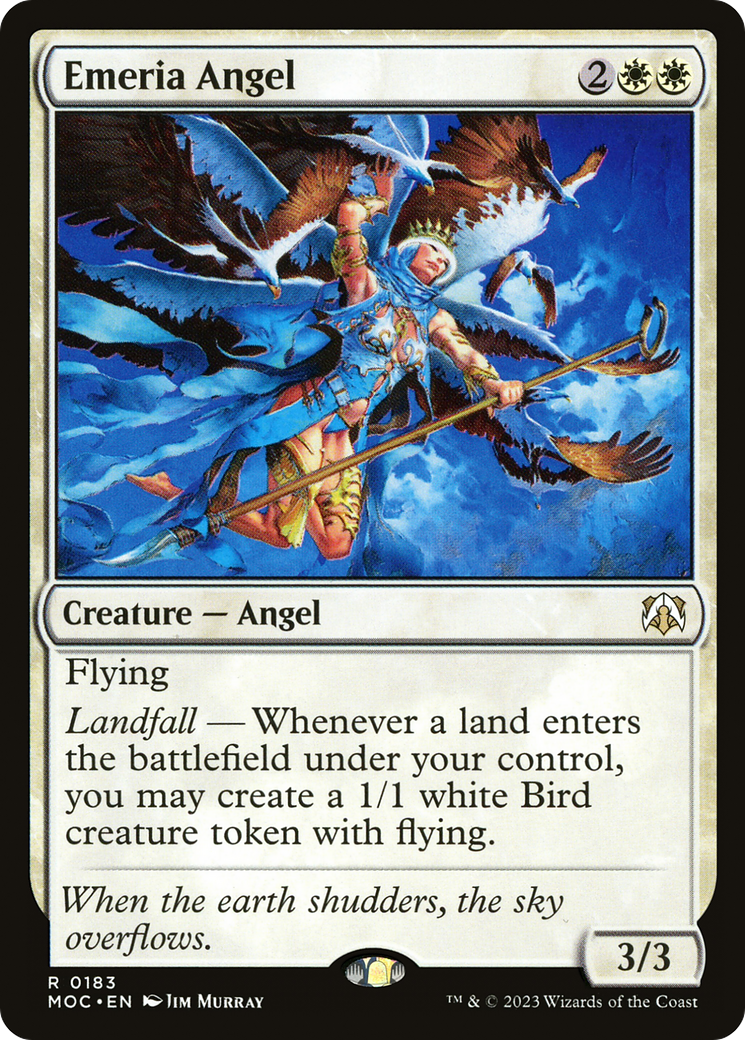 Emeria Angel (183) [March of the Machine Commander] - Deck Out Gaming