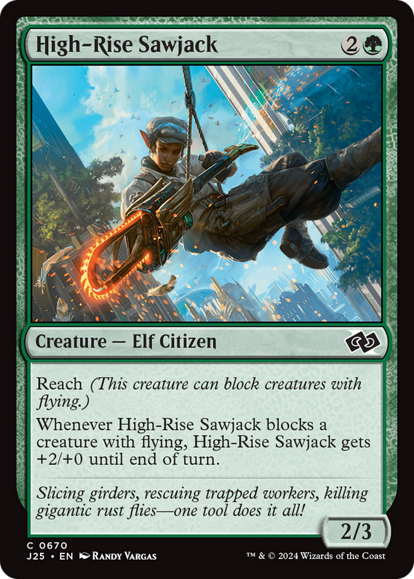 High-Rise Sawjack (670) [Foundations Jumpstart] - Deck Out Gaming