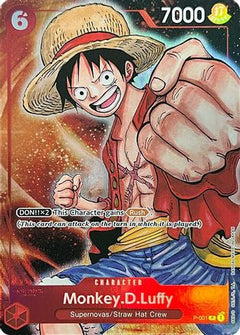 Monkey.D.Luffy (Premium Card Collection -BANDAI CARD GAMES Fest. 23-24 Edition-) (P-001) [One Piece Promotion Cards] Foil - Deck Out Gaming