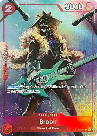 Brook (Premium Card Collection -BANDAI CARD GAMES Fest. 23-24 Edition-) (ST01-011) [One Piece Promotion Cards] Foil - Deck Out Gaming