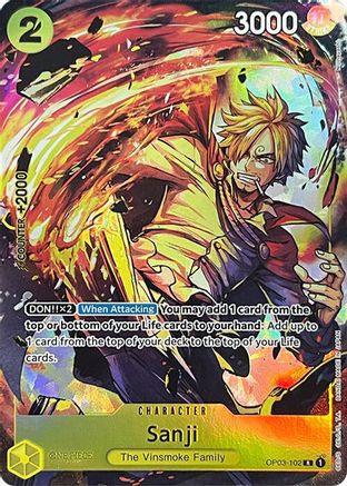 Sanji (Premium Card Collection -BANDAI CARD GAMES Fest. 23-24 Edition-) (OP03-102) [One Piece Promotion Cards] Foil - Deck Out Gaming
