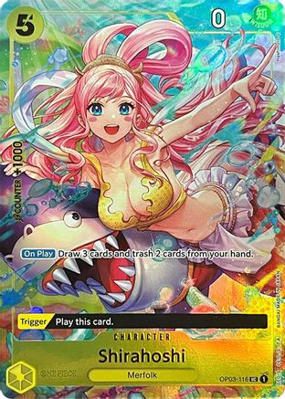 Shirahoshi (Premium Card Collection -BANDAI CARD GAMES Fest. 23-24 Edition-) (OP03-116) [One Piece Promotion Cards] Foil - Deck Out Gaming