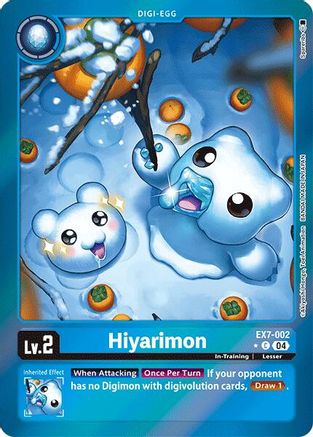 Hiyarimon (Foil) (EX7-002) [Digimon LIBERATOR] Foil - Deck Out Gaming