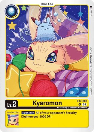 Kyaromon (EX7-003) [Digimon LIBERATOR] - Deck Out Gaming