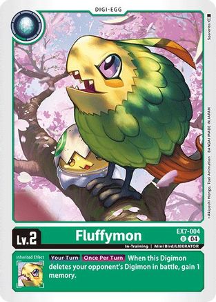 Fluffymon (EX7-004) [Digimon LIBERATOR] - Deck Out Gaming