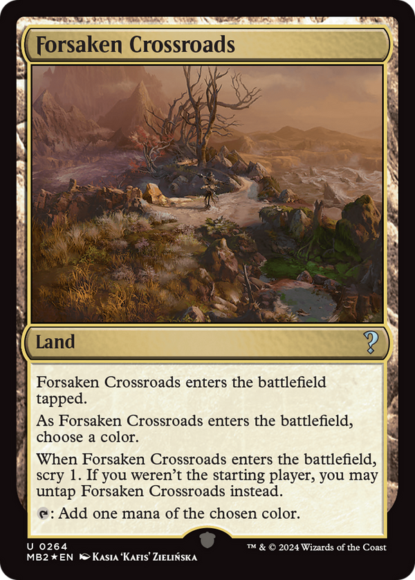 Forsaken Crossroads (264) [Mystery Booster 2] foil - Deck Out Gaming