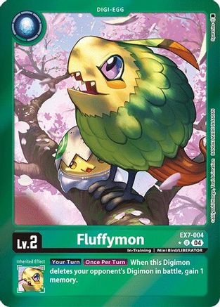 Fluffymon (Foil) (EX7-004) [Digimon LIBERATOR] Foil - Deck Out Gaming