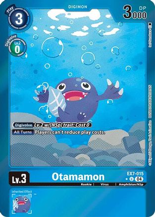 Otamamon (Foil) (EX7-015) [Digimon LIBERATOR] Foil - Deck Out Gaming