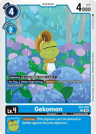 Gekomon (EX7-018) [Digimon LIBERATOR] - Deck Out Gaming