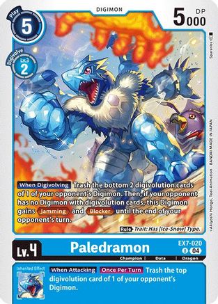 Paledramon (EX7-020) [Digimon LIBERATOR] - Deck Out Gaming