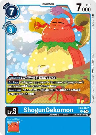 ShogunGekomon (EX7-022) [Digimon LIBERATOR]