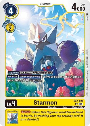 Starmon (EX7-026) [Digimon LIBERATOR] - Deck Out Gaming