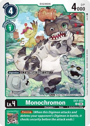 Monochromon (EX7-033) [Digimon LIBERATOR] - Deck Out Gaming