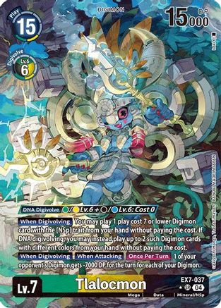 Tlalocmon (Alternate Art) (EX7-037) [Digimon LIBERATOR] Foil