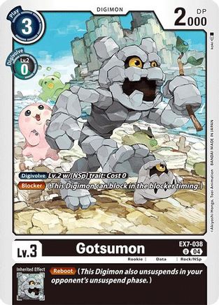 Gotsumon (EX7-038) [Digimon LIBERATOR] - Deck Out Gaming