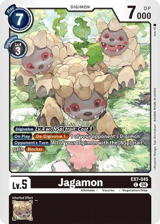 Jagamon (EX7-045) [Digimon LIBERATOR] - Deck Out Gaming