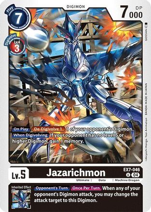 Jazarichmon (EX7-046) [Digimon LIBERATOR] - Deck Out Gaming