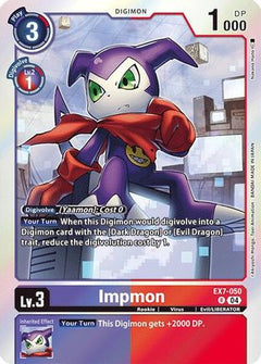 Impmon (EX7-050) [Digimon LIBERATOR] Foil - Deck Out Gaming