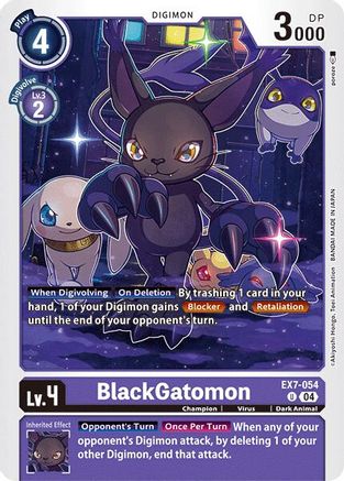 BlackGatomon (EX7-054) [Digimon LIBERATOR] - Deck Out Gaming