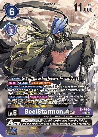 BeelStarmon ACE (Alternate Art) (EX7-059) [Digimon LIBERATOR] Foil - Deck Out Gaming