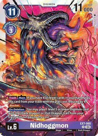 Nidhoggmon (EX7-060) [Digimon LIBERATOR] Foil - Deck Out Gaming