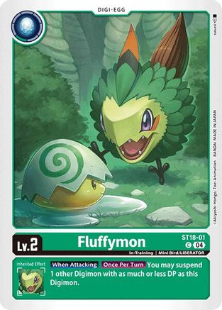 Fluffymon (ST18-01) [Starter Deck 18: Guardian Vortex]