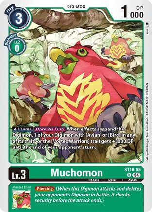 Muchomon (ST18-05) [Starter Deck 18: Guardian Vortex]