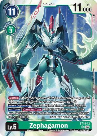 Zephagamon (ST18-12) [Starter Deck 18: Guardian Vortex] Foil