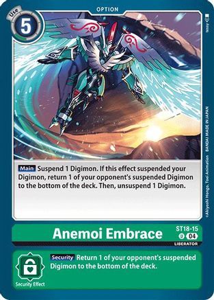 Anemoi Embrace (ST18-15) [Starter Deck 18: Guardian Vortex]