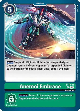 Anemoi Embrace (ST18-15) [Starter Deck 18: Guardian Vortex] - Deck Out Gaming