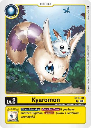 Kyaromon (ST19-01) [Starter Deck 19: Fable Waltz] - Deck Out Gaming
