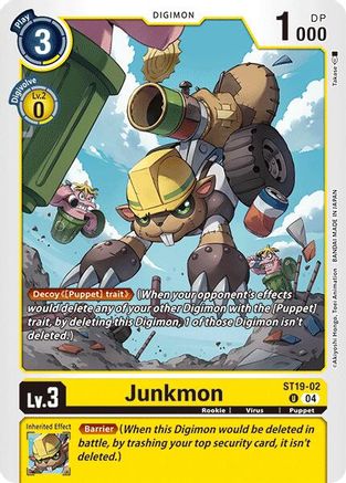 Junkmon (ST19-02) [Starter Deck 19: Fable Waltz]