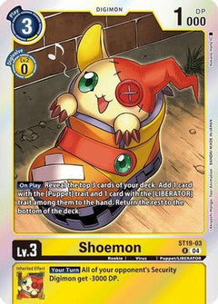 Shoemon (ST19-03) [Starter Deck 19: Fable Waltz] Foil - Deck Out Gaming