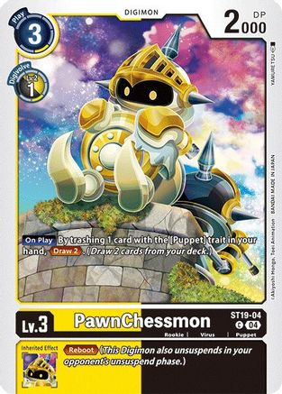 PawnChessmon - ST19-04 (ST19-04) [Starter Deck 19: Fable Waltz]