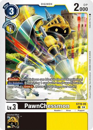 PawnChessmon - ST19-05 (ST19-05) [Starter Deck 19: Fable Waltz]