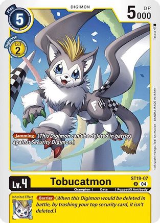 Tobucatmon (ST19-07) [Starter Deck 19: Fable Waltz]