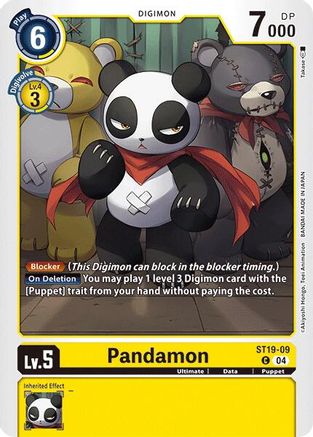 Pandamon (ST19-09) [Starter Deck 19: Fable Waltz]