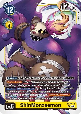 ShinMonzaemon (ST19-13) [Starter Deck 19: Fable Waltz]