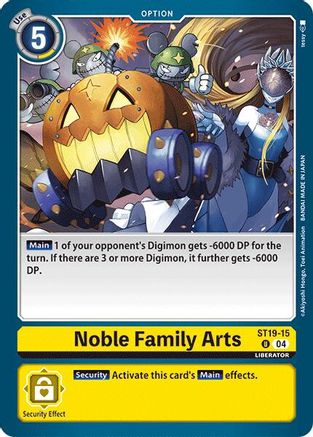 Noble Family Arts (ST19-15) [Starter Deck 19: Fable Waltz] - Deck Out Gaming